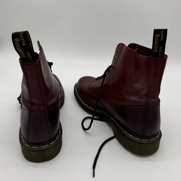 Men’s Dr. Martens 1460 Dark Red Lace-Up Boots